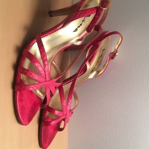 Pink formal heels